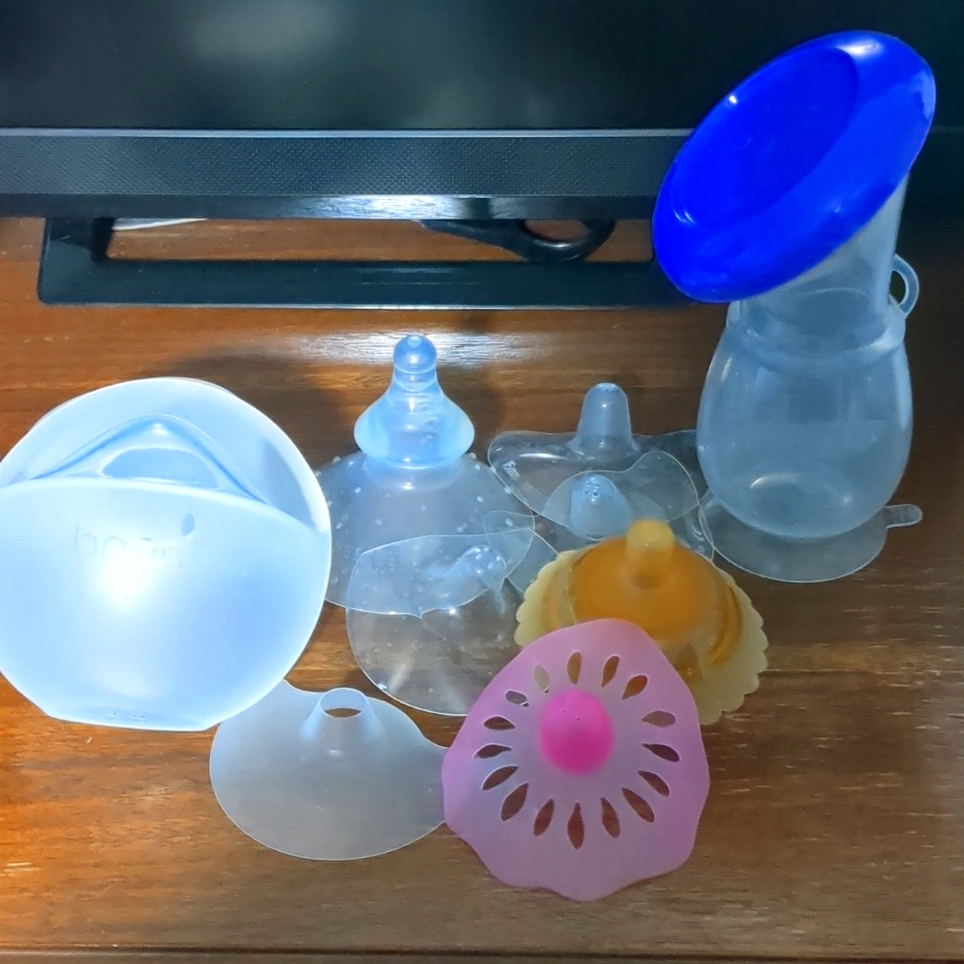 Nursing Shields And Accessories Lot